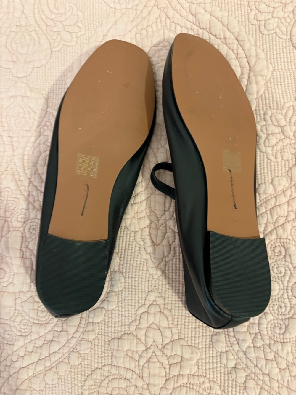 Madewell Greta Black Mary Jane Ballet Flats Leather - Picture 5 of 6